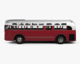 GM Old Look Transit Bus 1953 Modelo 3d vista lateral