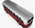 GM Old Look Transit Bus 1953 Modelo 3D vista superior