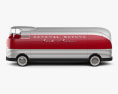 GM Futurliner 公共汽车 1940 3D模型 侧视图