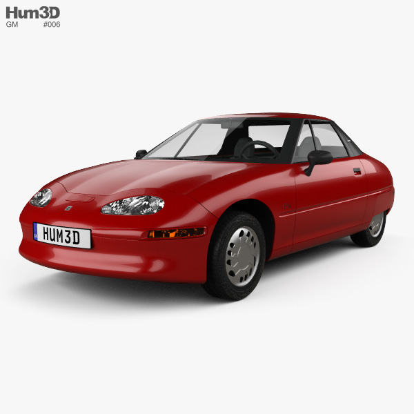 GM EV1 1999 3D model