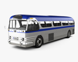 GM PD-4104 Автобус 1953 3D модель