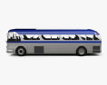 GM PD-4104 公共汽车 1953 3D模型 侧视图