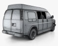 GMC Savana Cargo Van YF7 Upfitter 2002 3d model