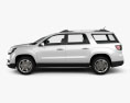 GMC Acadia 2016 3d model side view