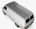 GMC Vandura Panel Van 1996 3d model top view