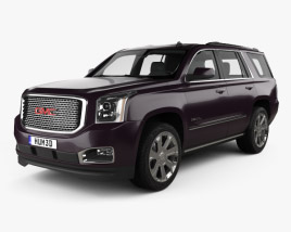 GMC Yukon Denali 2017 3D модель
