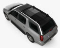 GMC Envoy XUV 2009 3d model top view