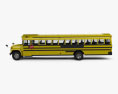 GMC B-Series School Bus 2000 3d model side view