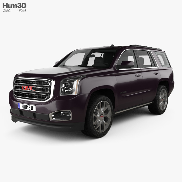GMC Yukon 2017 3D model