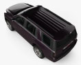 GMC Yukon 2017 3D модель top view