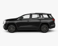 GMC Acadia 2020 3d model side view