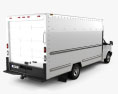 GMC Savana Box Truck 2022 3d model back view