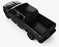 GMC Sierra 1500 Crew Cab Short Box AllTerrain with HQ interior 2017 3d model top view