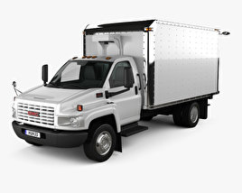 GMC Topkick C5500 箱式卡车 2004 3D模型