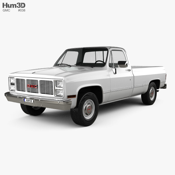 GMC Sierra 1985 3D-Modell