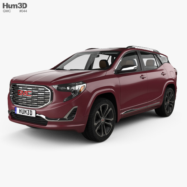 GMC Terrain Denali with HQ interior 2019 3D model
