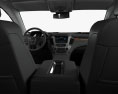 GMC Yukon XL with HQ interior 2017 3d model dashboard