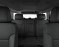 GMC Yukon XL with HQ interior 2017 3d model