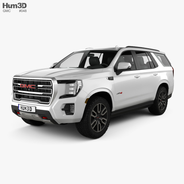 GMC Yukon AT4 2022 3D model
