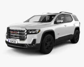 GMC Acadia AT4 2022 3D model