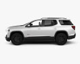 GMC Acadia AT4 2022 3d model side view