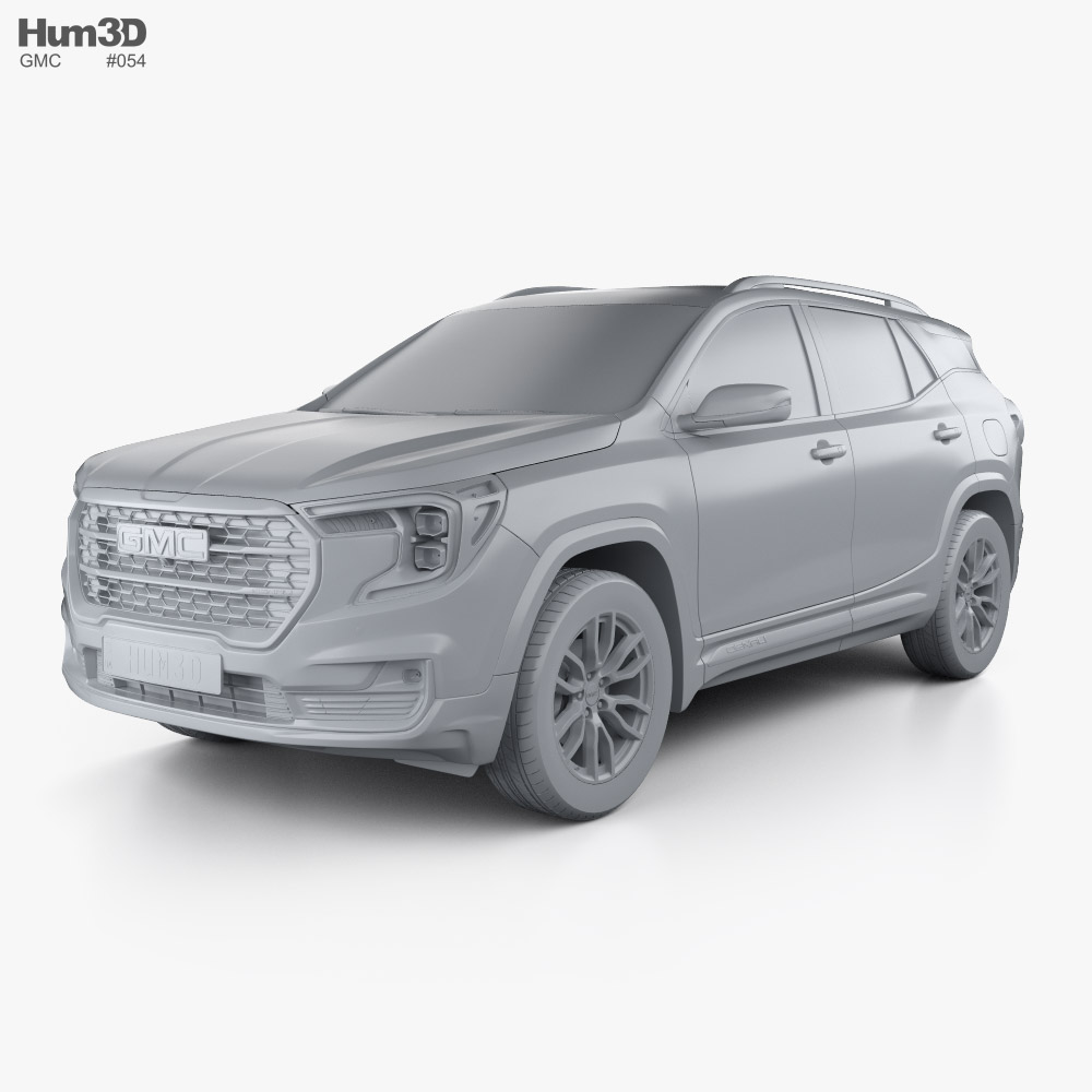 GMC Terrain Denali 2022 3D model - Vehicles on Hum3D