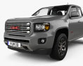 GMC Canyon Extended Cab All Terrain 2014 3d model