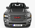 GMC Canyon Extended Cab All Terrain 2014 3d model front view