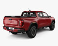 GMC Canyon Crew Cab AT4X 2023 3d model back view