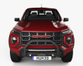 GMC Canyon Crew Cab AT4X 2023 3d model front view