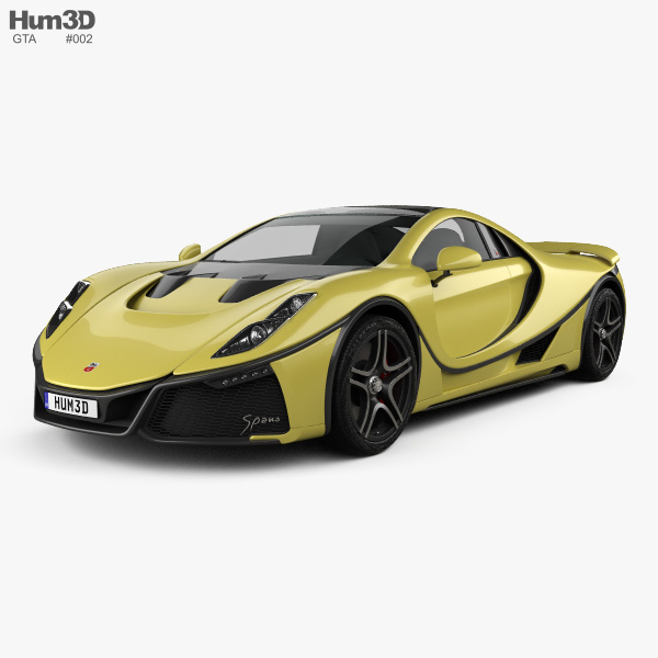 GTA Spano 2016 3D model