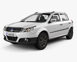 Geely MK Cross 2014 3D model