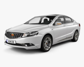 Geely GC9 2018 3D model