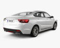 Geely GC9 2018 3d model back view