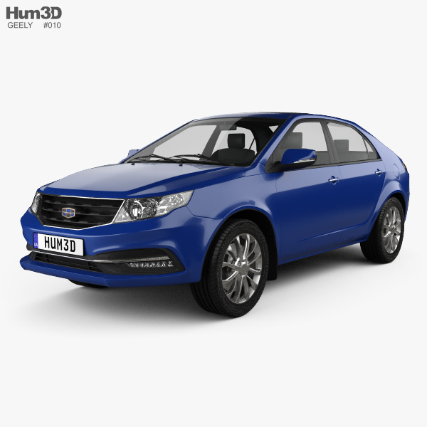 Geely GC7 Vision 2018 3D model