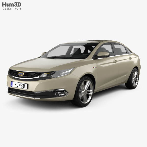 Geely Emgrand GL 2019 3D model