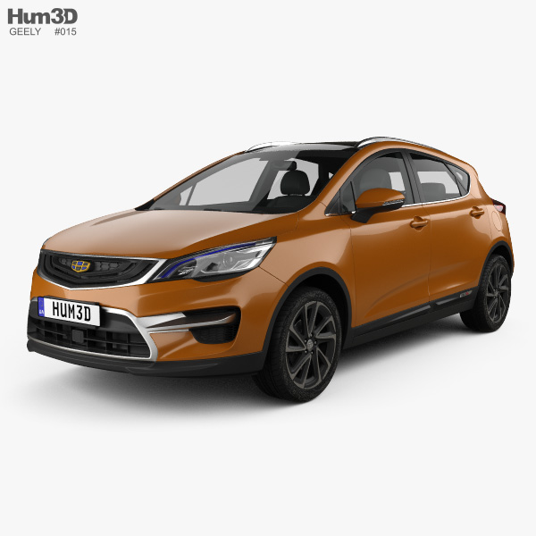 Geely Emgrand GS Sport 2019 3D model