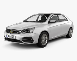 Geely Emgrand EC7 2021 3D model