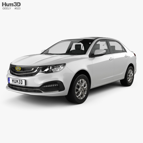 Geely Vision 2021 3D-Modell