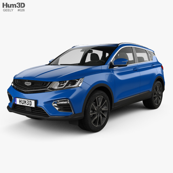 Geely Binyue PHEV 2022 3D model