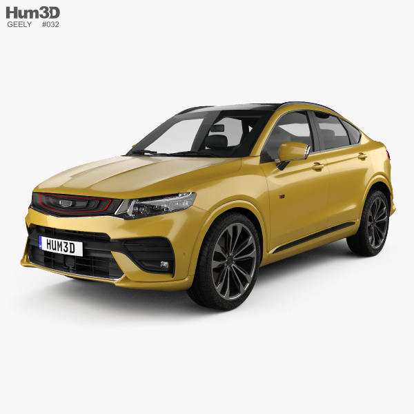 Geely Xing Yue 2022 3D model