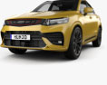 Geely Xing Yue 2022 3d model