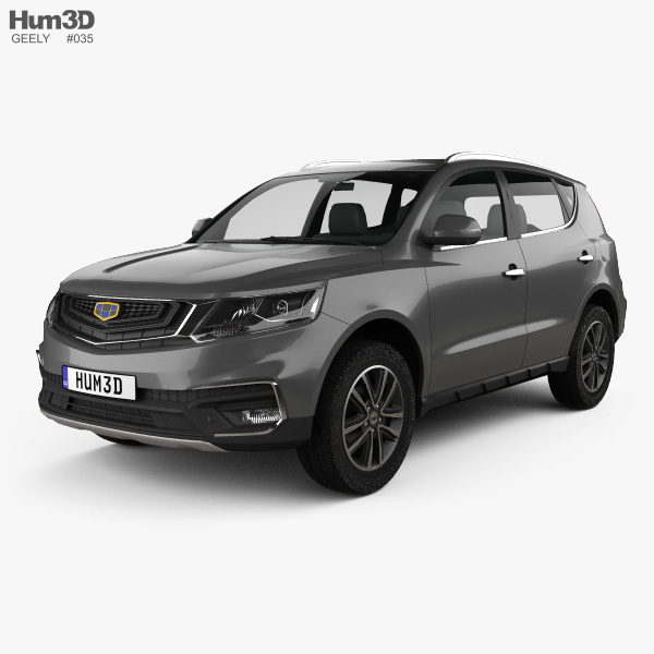 Geely Vision SUV 2022 3D model