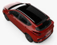Geely Emgrand GS Fashion 2021 3d model top view