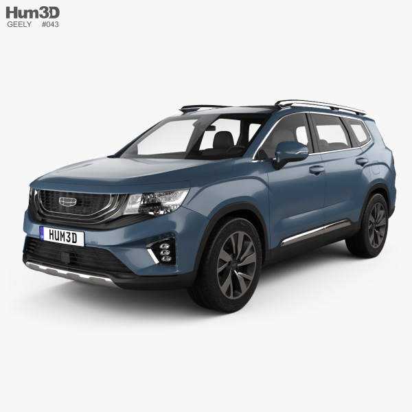 Geely Haoyue 2022 3D model
