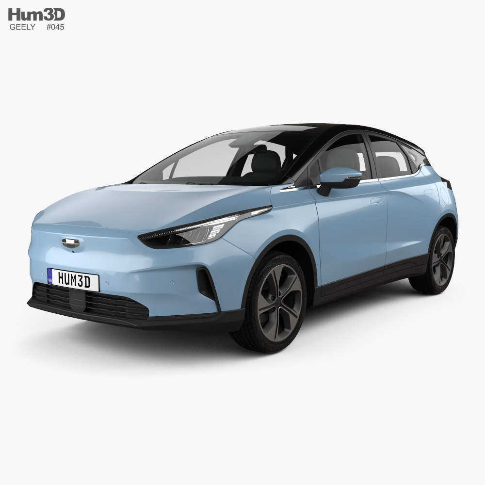 Geely GE13 2022 3D model