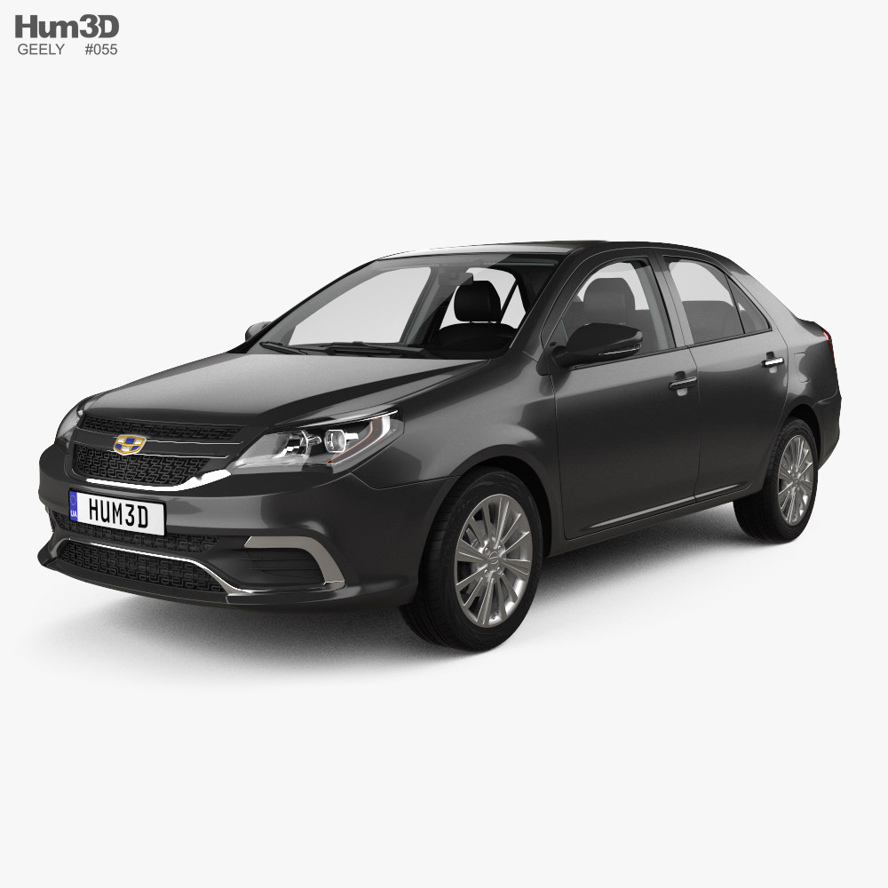 Geely King Kong with HQ interior 2017 3D model