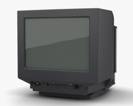 Genérico CRT TV Modelo 3D