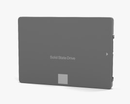 Generisch SSD 3D-Modell