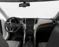 Generic SUV with HQ interior and engine 2014 3d model dashboard